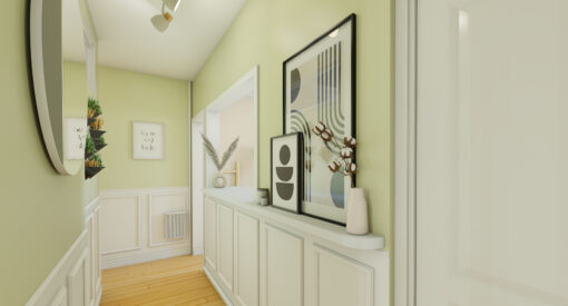 Entrée du deuxième appartement